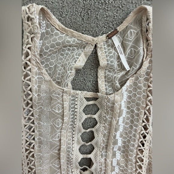 Free People Cream Lace Sundress - Picture 4 of 4